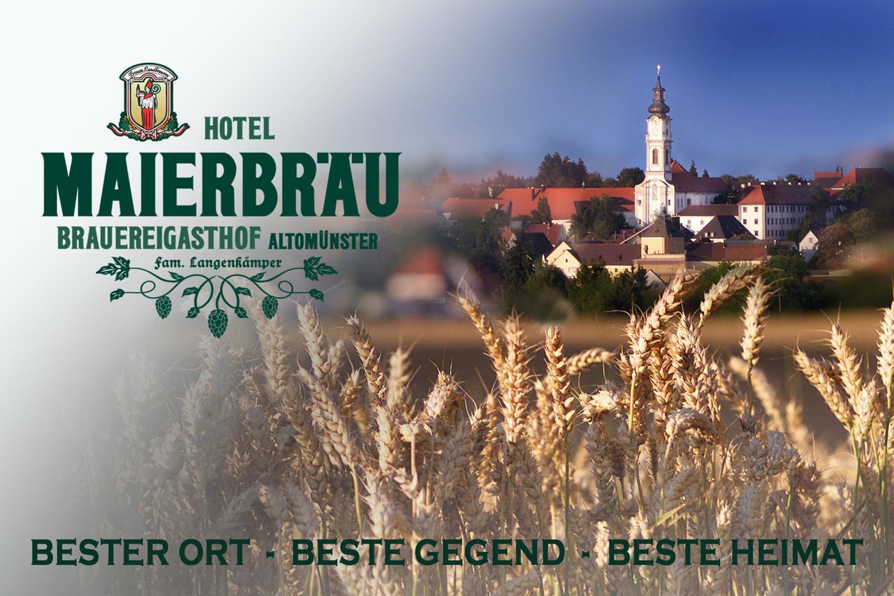 Brauereigasthof Und Hotel Maierbraeu Altomünster Eksteriør bilde